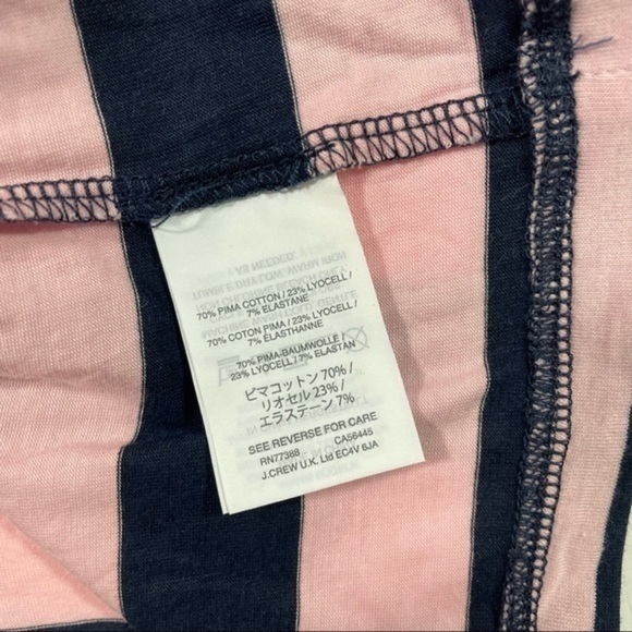 J Crew Womens Stripe Oversized Muscle Tank Top - Picture 5 of 8